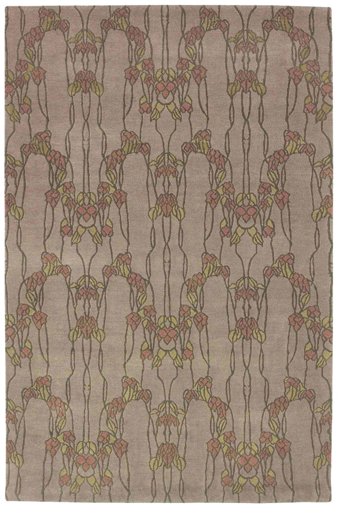 Hand knotted crawford rug