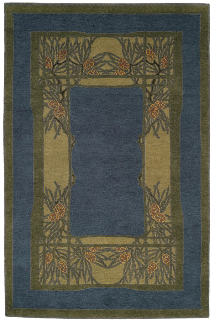 Hand knotted pinecrest rug
